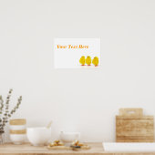 Osterbaby Chips Poster (Küche)