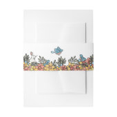 OsterBaby-Dusche Einladungsbanderole (Vorderseite Beispiel)