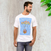 Osterballonkörbe mit bunten Eiern T-Shirt