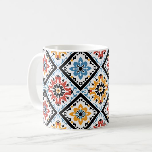 Osterband Cherokee Kaffeetasse (Vorderseite Links)
