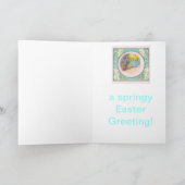 Osterbände mit Chickadee Sonderlieferung Feiertagskarte (Innenseite)