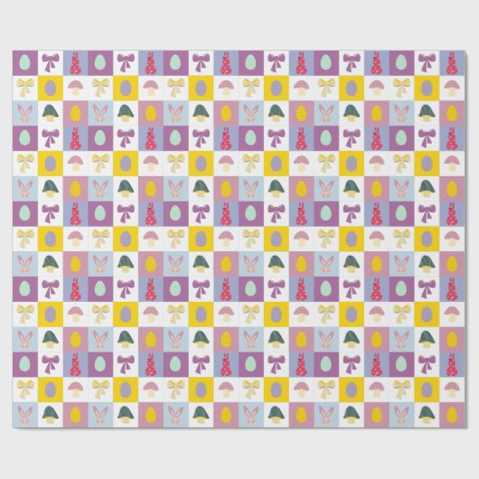 Osterbärchen Geschenkpapier (Flach)