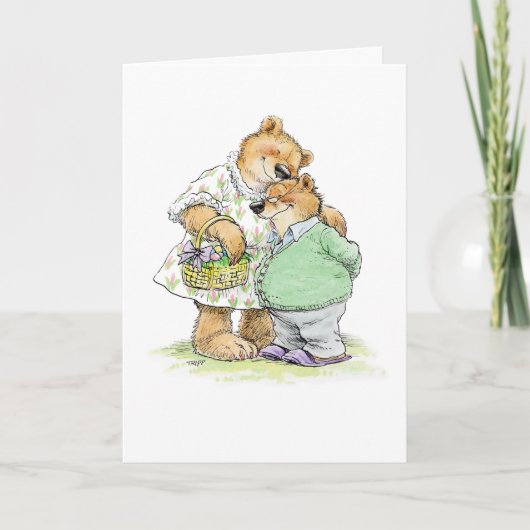 Osterbärenkarte Karte (Vorderseite)