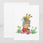 Osterbarnet Einladung (Vorne/Hinten)