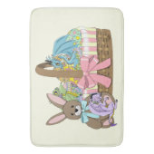 Osterbaskt Dragons Eier Badematte (Vorderseite Vertikal)