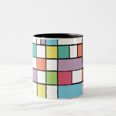 Osterbauhaus Zweifarbige Tasse (Mittel)