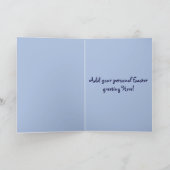 Osterbaum Feiertagskarte (Innenseite)