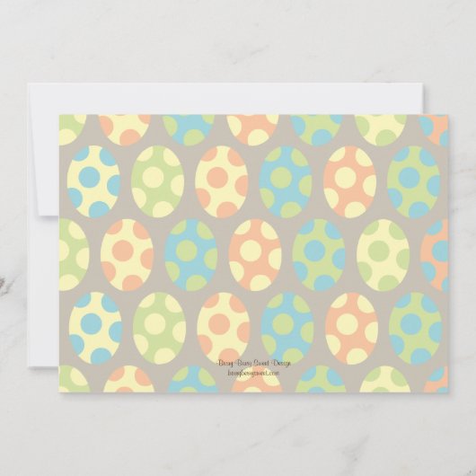 Osterbaum OsterParty Einladung (Rückseite)