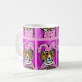 OSTERBEAGLE KAFFEETASSE (Vorderseite Links)