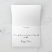 Osterbeauty Feiertagskarte (Innenseite)