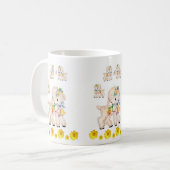 Osterbecher Schafe Kaffeetasse (Vorderseite Links)