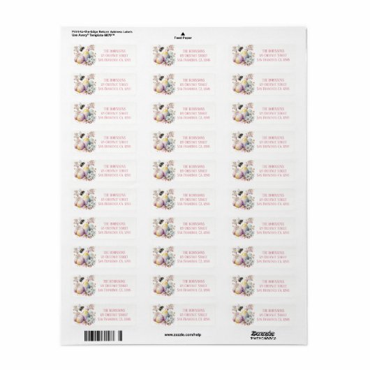 Osterbeereier und -Blume - (Vorne)