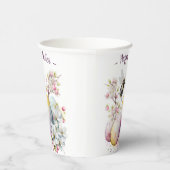 Osterbeereier und -Blume - Pappbecher (Rechts)