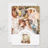 Osterbeige Foto Personalisiert Feiertagskarte (Vorderseite)