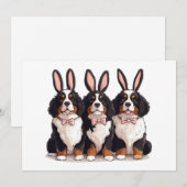 Osterberner Hunde Feiertagskarte (Vorne/Hinten)