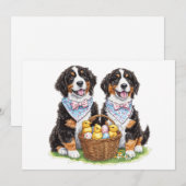 Osterberner Hunde Feiertagskarte (Vorne/Hinten)