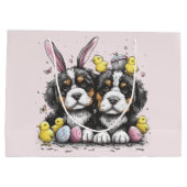 Osterberner Hunde Große Geschenktüte (Rückseite)