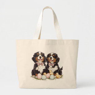Osterberner Hunde Ostereier Jumbo Stoffbeutel