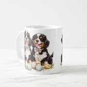 Osterberner Hunde Ostereier Kaffeetasse (Vorderseite Links)
