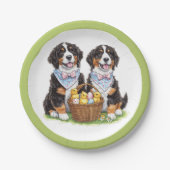 Osterberner Hunde Pappteller (Vorderseite)