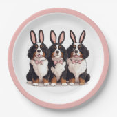Osterberner Hunde Pappteller (Vorderseite)