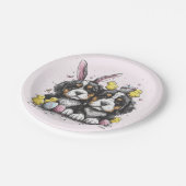 Osterberner Hunde Pappteller (Schrägansicht)