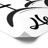 Osterbibel Verse Poster (Ecke)