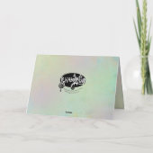 Osterbilby und australische Blume Feiertagskarte (Rückseite)