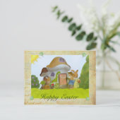 Osterbild Postkarte (Stehend Vorderseite)