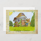 Osterbild Postkarte (Vorne/Hinten)