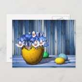 Osterbild Postkarte (Vorne/Hinten)