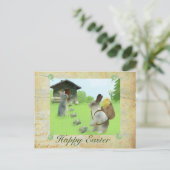 Osterbild Postkarte (Stehend Vorderseite)