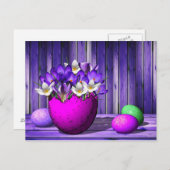 Osterbild Postkarte (Vorne/Hinten)