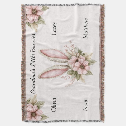 Osterblanket Decke (Vorderseite Vertikal)