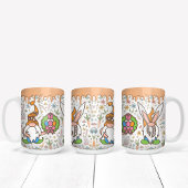 Osterblase Gnomes Spring Zweifarbige Tasse