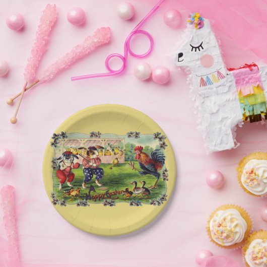 Osterblasen-Baseball-Teller Pappteller (Party)