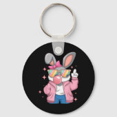 Osterblasen-Blase Schlüsselanhänger (Vorderseite)
