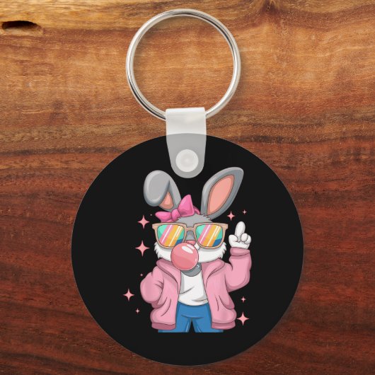 Osterblasen-Blase Schlüsselanhänger (Vorderseite)