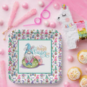 Osterblasen Gnomes Pappteller (Party)