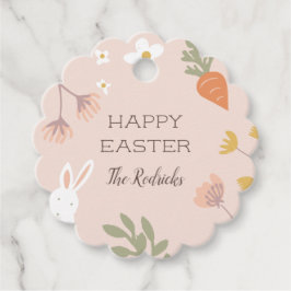 Osterblätter Geschenkanhänger