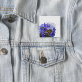 Osterblaue afrikanische Violetten Button (Beispiel)