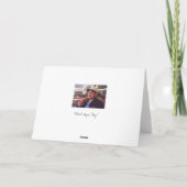 Osterblende Feiertagskarte (Rückseite)