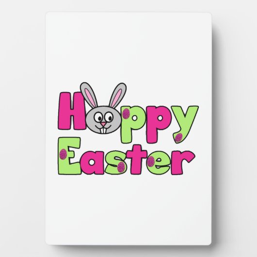 Osterblich Happy Ostereier Fotoplatte (Vorderseite)