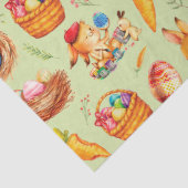 Osterbliche bei der Arbeit Seidenpapier (Detail)