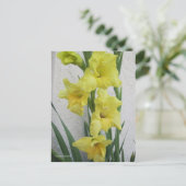 OsterBlume Feiertagspostkarte (Stehend Vorderseite)