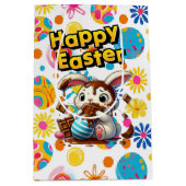 OsterBlume Mittlere Geschenktüte (Vorderseite)