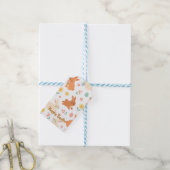 Osterblumen-Ei-Hasen-Muster Geschenkanhänger (Mit Garn)
