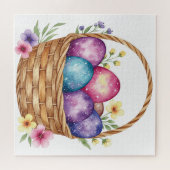 Osterblumenkorb Puzzle (Horizontal)