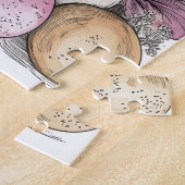 Osterblüte im Mops Puzzle (Seite)