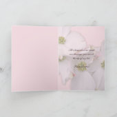 Osterblüte im Speziellen Dogwoodblüten Feiertagskarte (Innenseite)